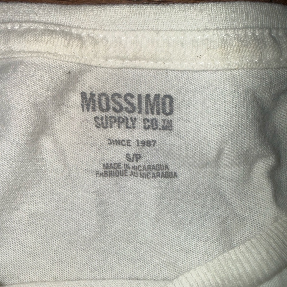 Mossimo Supply Co. Cream T-Shirt - Picture 2 of 3